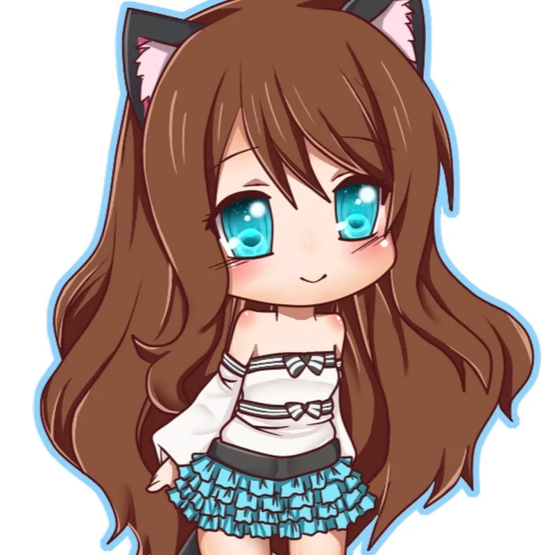 Dễ thương quá mức với ảnh anime cute nữ chibi