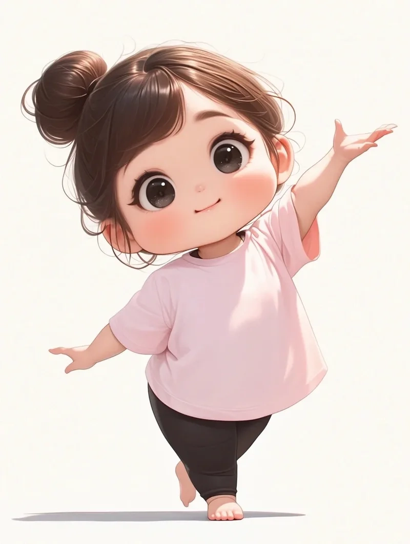 Ngất ngây với bộ ảnh cute chibi nữ đẹp lịm tim