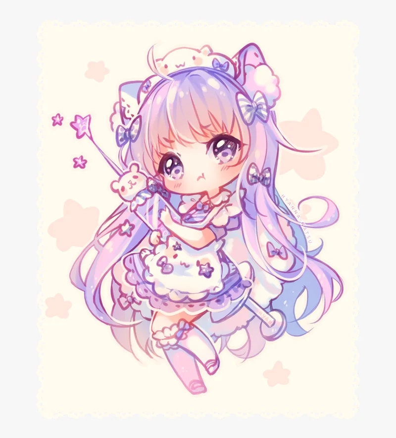 Đừng bỏ lỡ loạt hình chibi nữ ngầu chất chơi