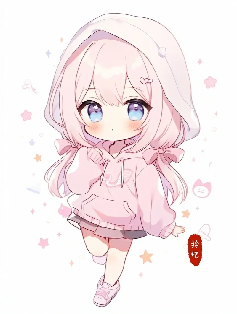 Lạnh lùng nhưng thu hút với ảnh chibi nữ lạnh lùng