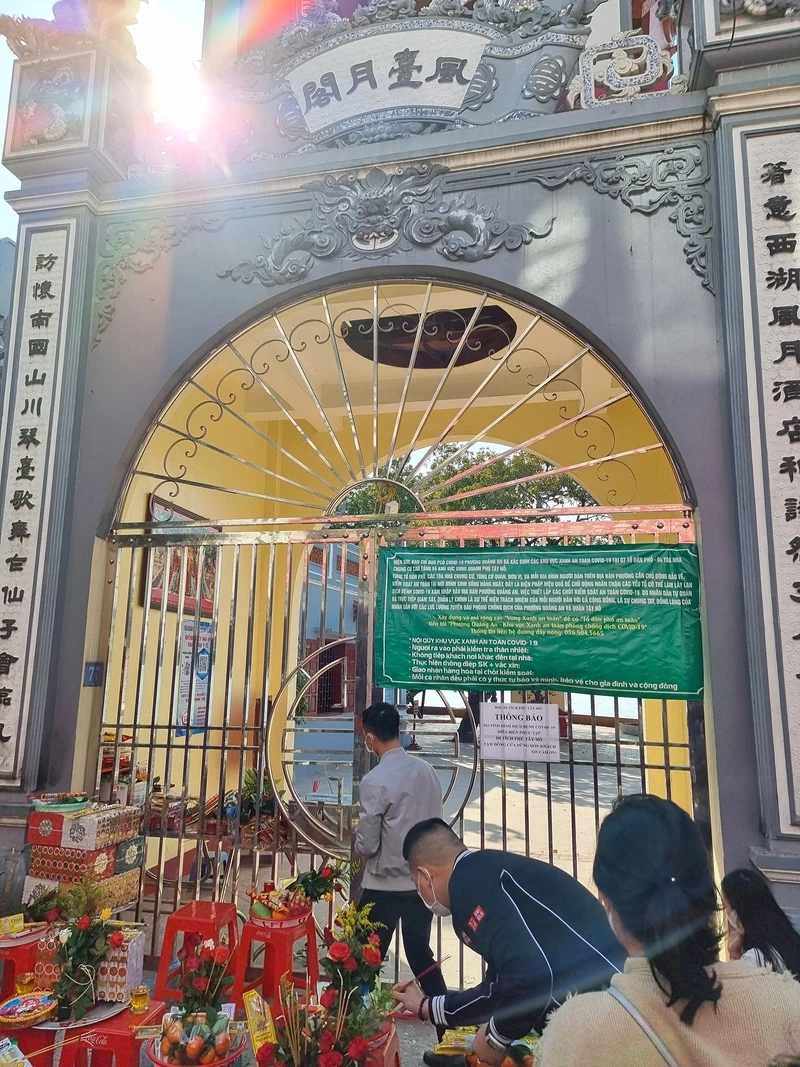 Nơi linh thiêng phủ tây hồ thờ mẫu liễu hạnh công chúa