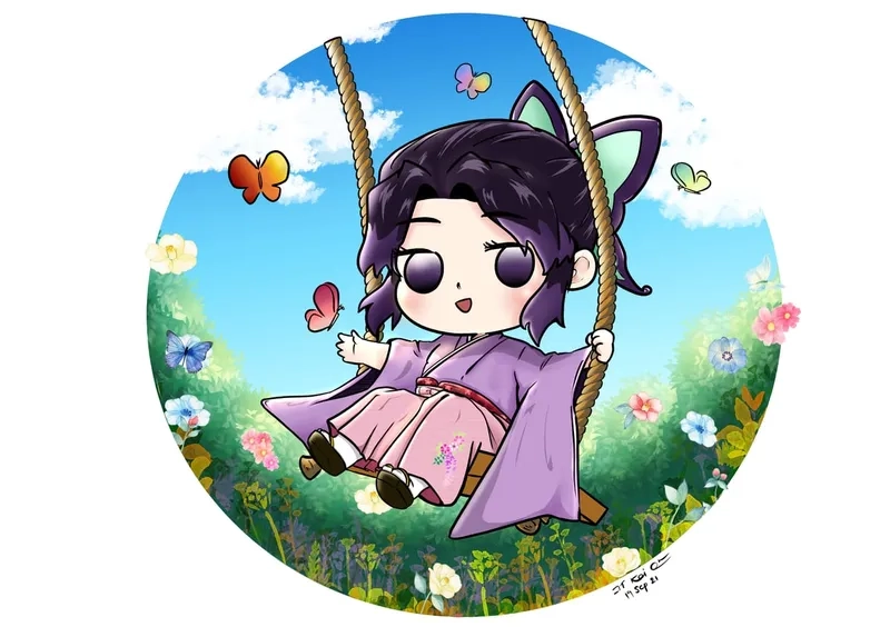 Khám phá shinobu chibi cute siêu dễ thương ngay bây giờ