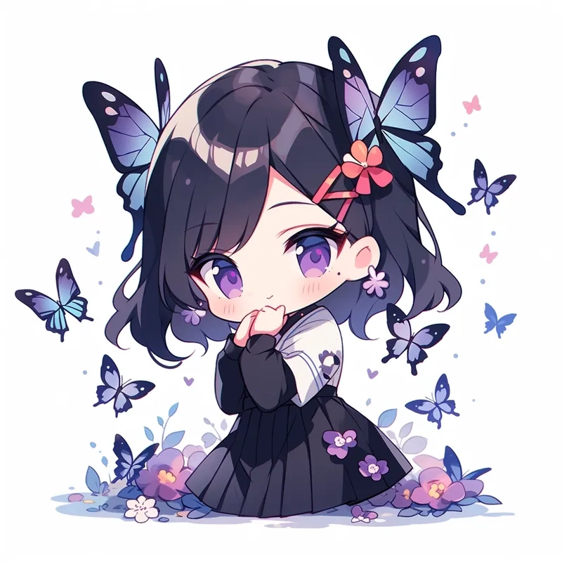 Khám phá shinobu chibi kawaii dễ thương ngập tràn cảm xúc