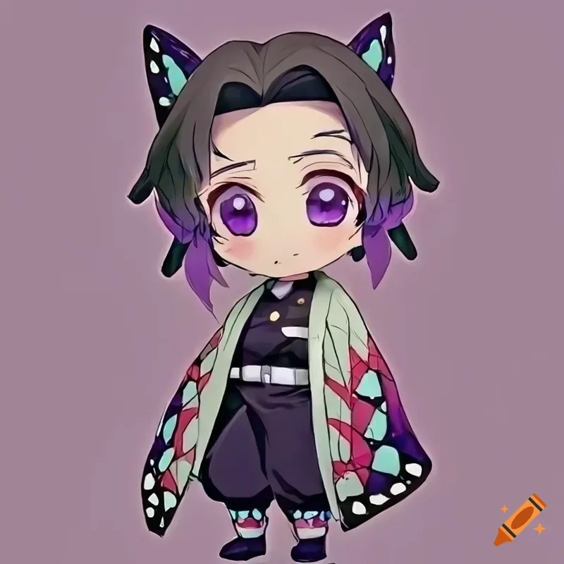 Shinobu chibi pinterest cực đẹp và đáng yêu