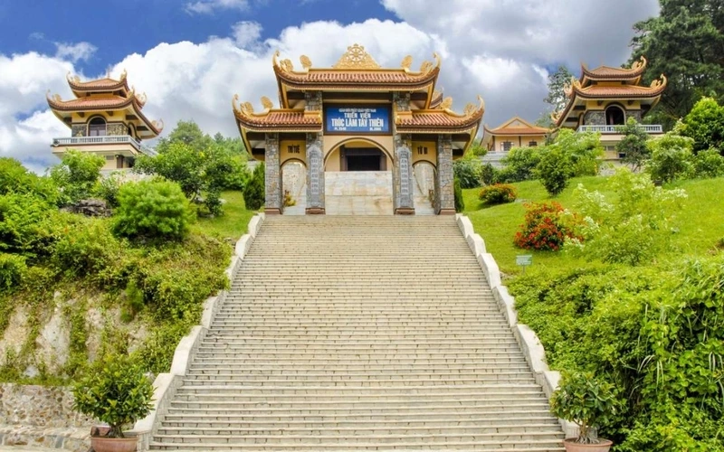 Góc an yên tại trúc lâm viên đà lạt thơ mộng