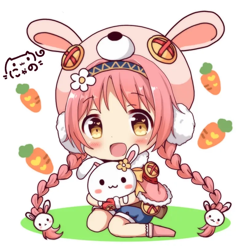 Đắm chìm trong thế giới nền chibi cute siêu dễ thương