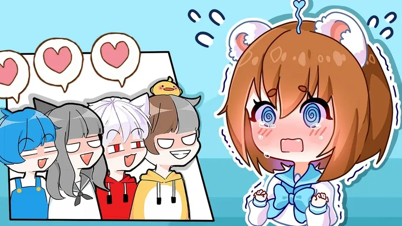 Khám phá bộ simmy chibi dễ vẽ cực dễ thương