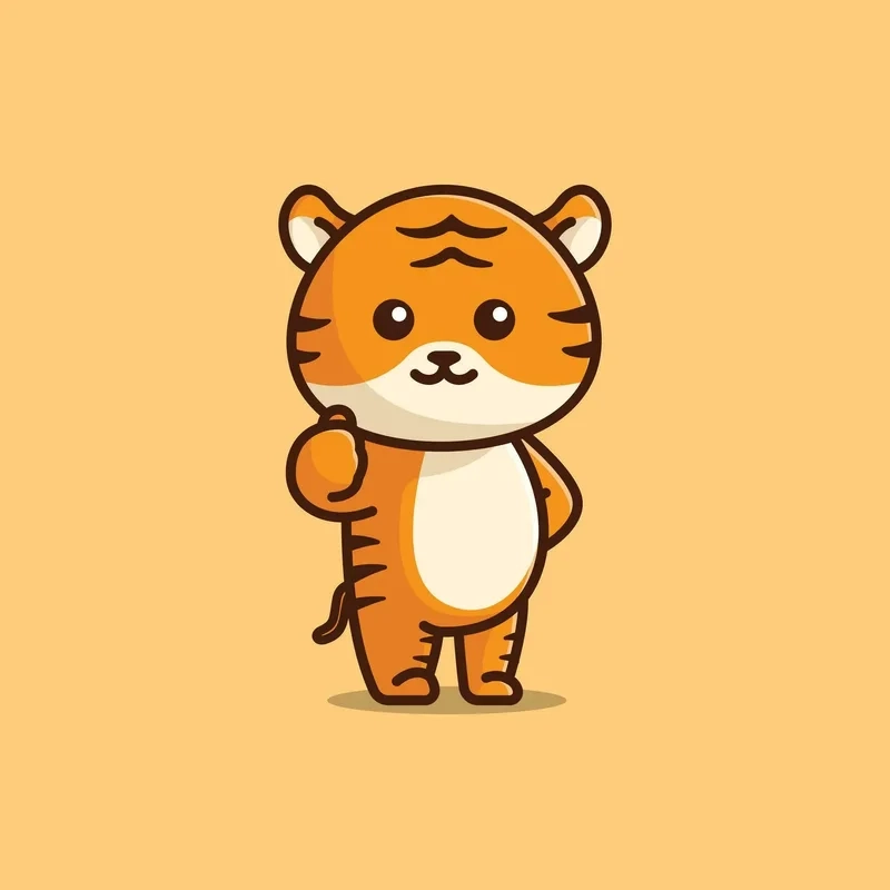 Hổ chibi dễ thương sẽ làm bạn phải yêu ngay từ cái nhìn đầu tiên