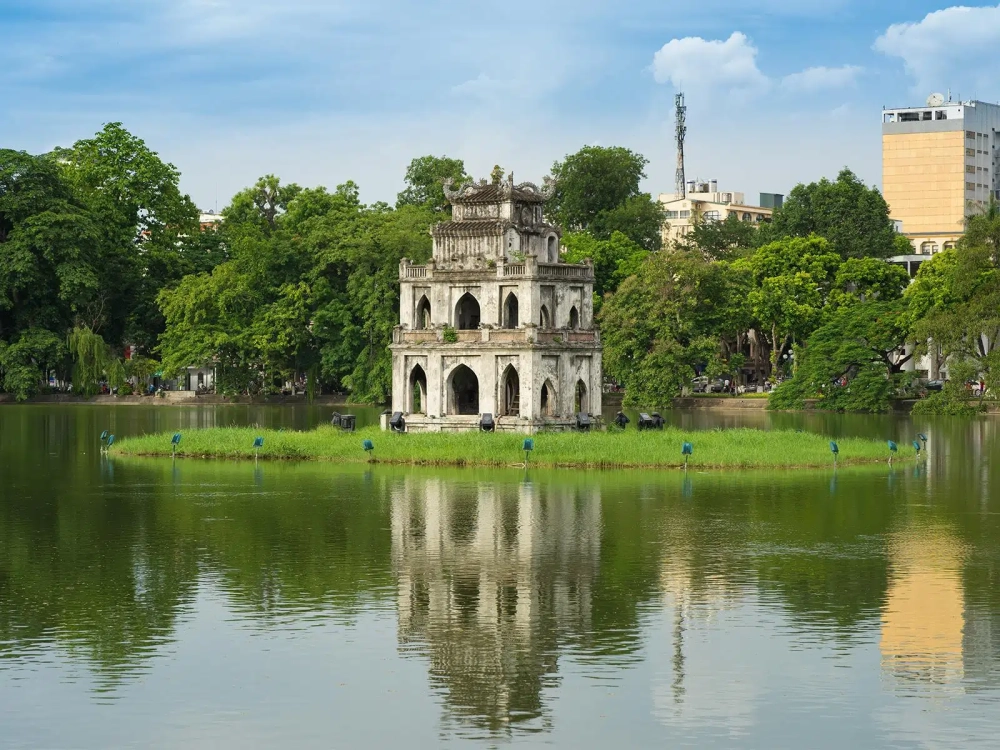 Gợi nhớ thanh xuân từ cảnh đẹp ở hồ gươm