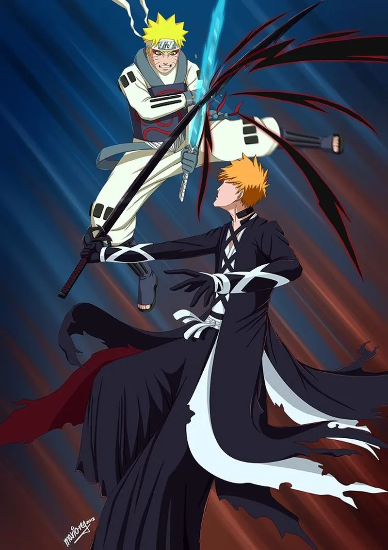 Trận chiến đỉnh cao Naruto vs Ichigo là niềm ao ước của nhiều fan