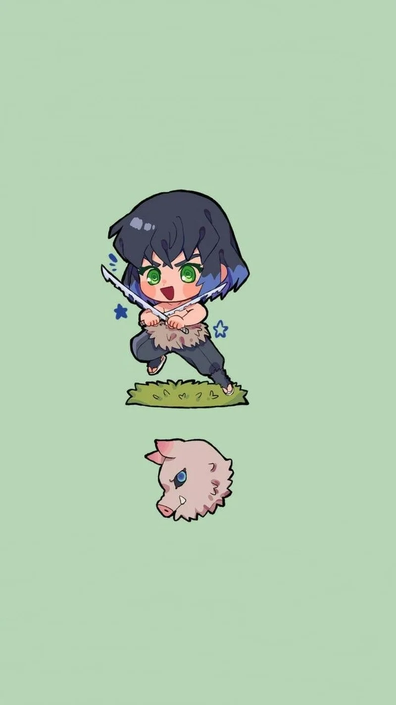 Hòa mình vào thế giới inosuke cute cực kỳ đáng yêu