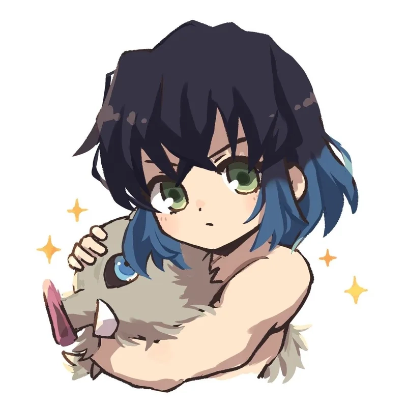 Dễ thương muốn xỉu với tạo hình chibi inosuke