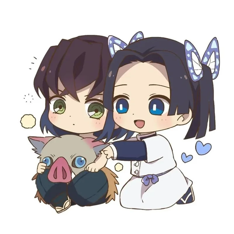 Fan cuồng không thể bỏ qua inosuke x aoi chibi cực dễ thương