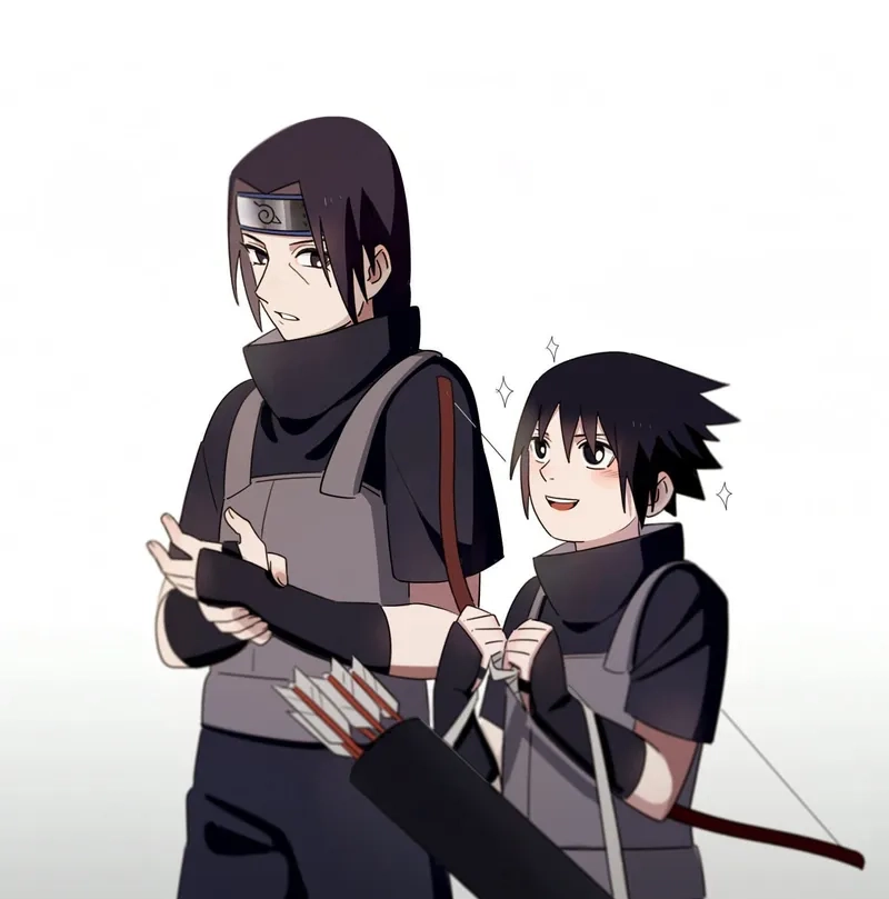 Itachi x Sasuke là cặp anh em nổi bật nhất anime