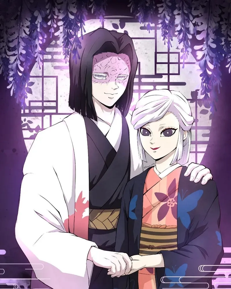 Amane x Kagaya một câu chuyện đầy tình cảm trong Demon Slayer