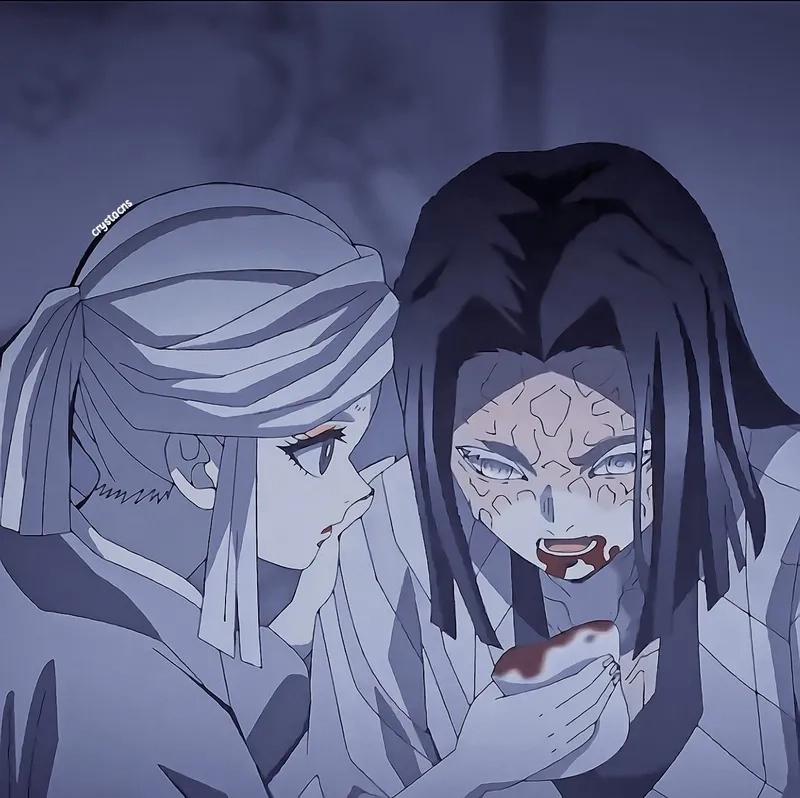 Ubuyashiki Kagaya x Amane tạo nên những khoảnh khắc đáng nhớ