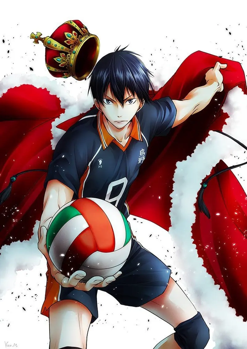 Kageyama Haikyuu luôn sẵn sàng chiến đấu hết mình vì đội bóng