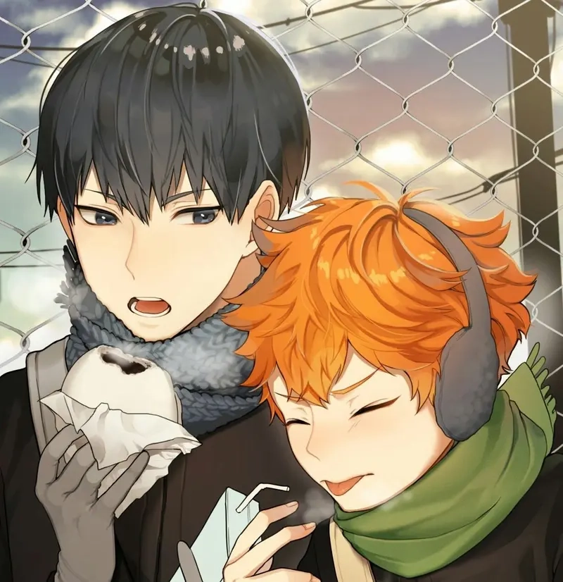 Tình yêu giữa Kageyama x Hinata luôn đầy cảm xúc và mang lại sự phấn khích