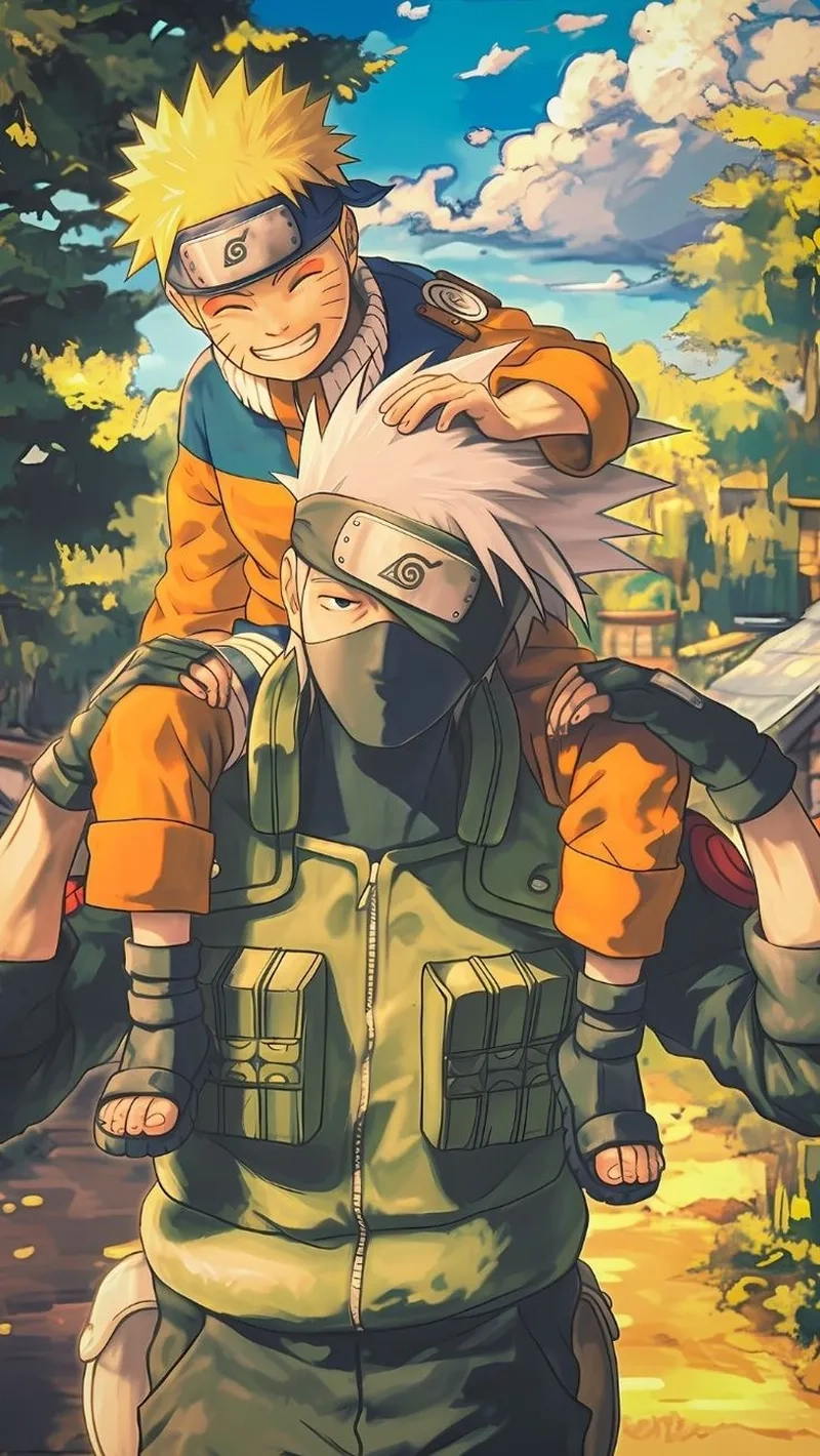 Câu chuyện thầy trò từ Manga Naruto Kakashi đầy cảm động