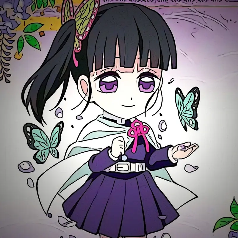 Kanao chibi dibujo siêu dễ thương và dễ vẽ