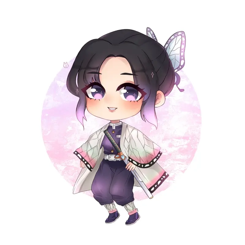 Kanao chibi cute cực đáng yêu cho fan anime