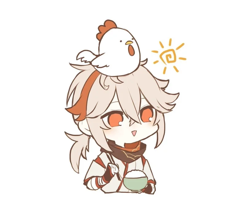 Xiao x kazuha chibi một cặp đôi tuyệt vời trong thế giới anime