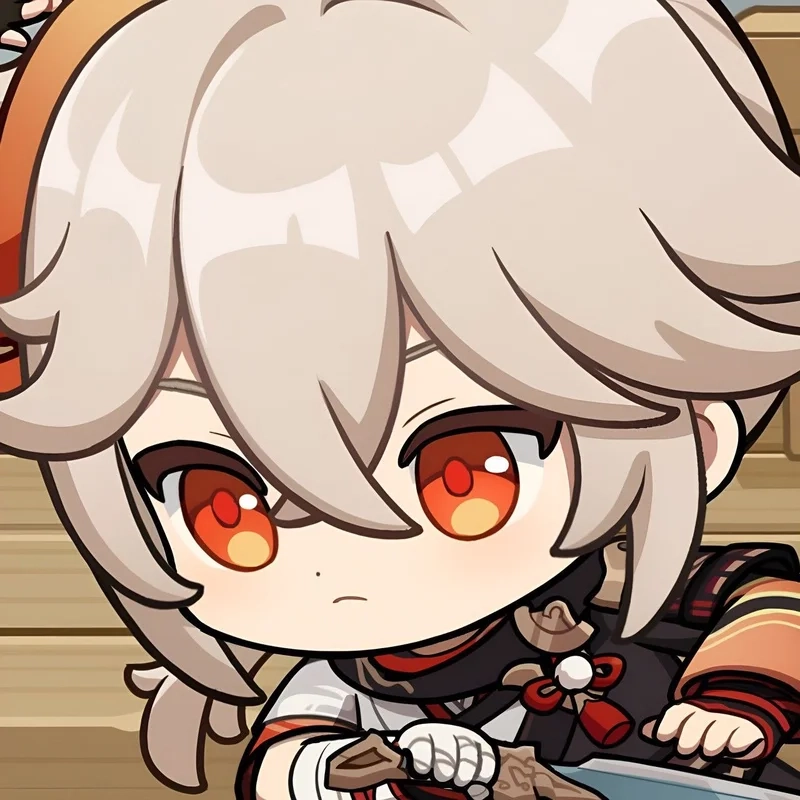 Kaedehara kazuha chibi không thể thiếu trong bộ sưu tập fan Genshin