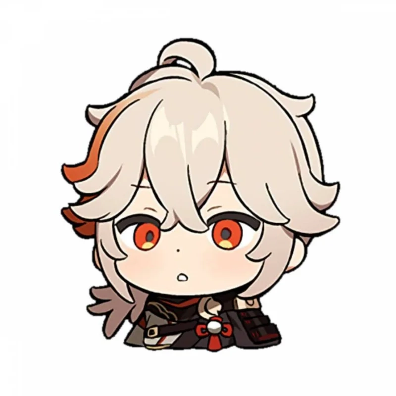 Chibi kazuha genshin mẫu hình mẫu cho fan Genshin Impact