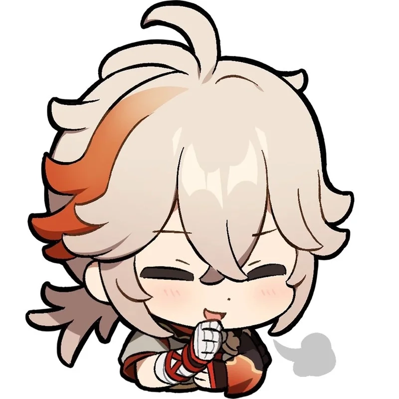 Kazuha chibi pfp tuyệt vời cho ảnh đại diện của bạn trên các nền tảng