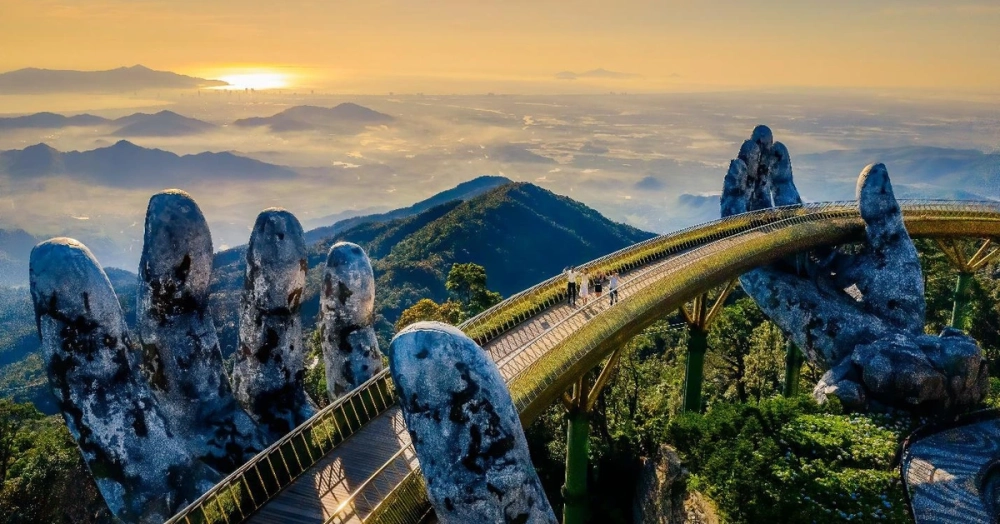 Chiêm ngưỡng vẻ đẹp bà nà hill cầu vàng