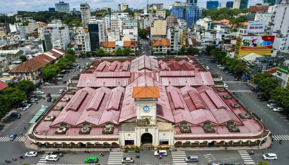 Khám phá tọa độ chợ bến thành ở đâu tại trung tâm