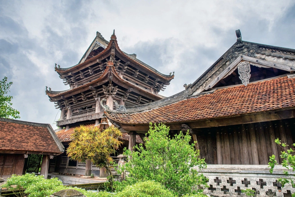 Ngắm nhìn ảnh chùa keo mộc mạc và yên bình