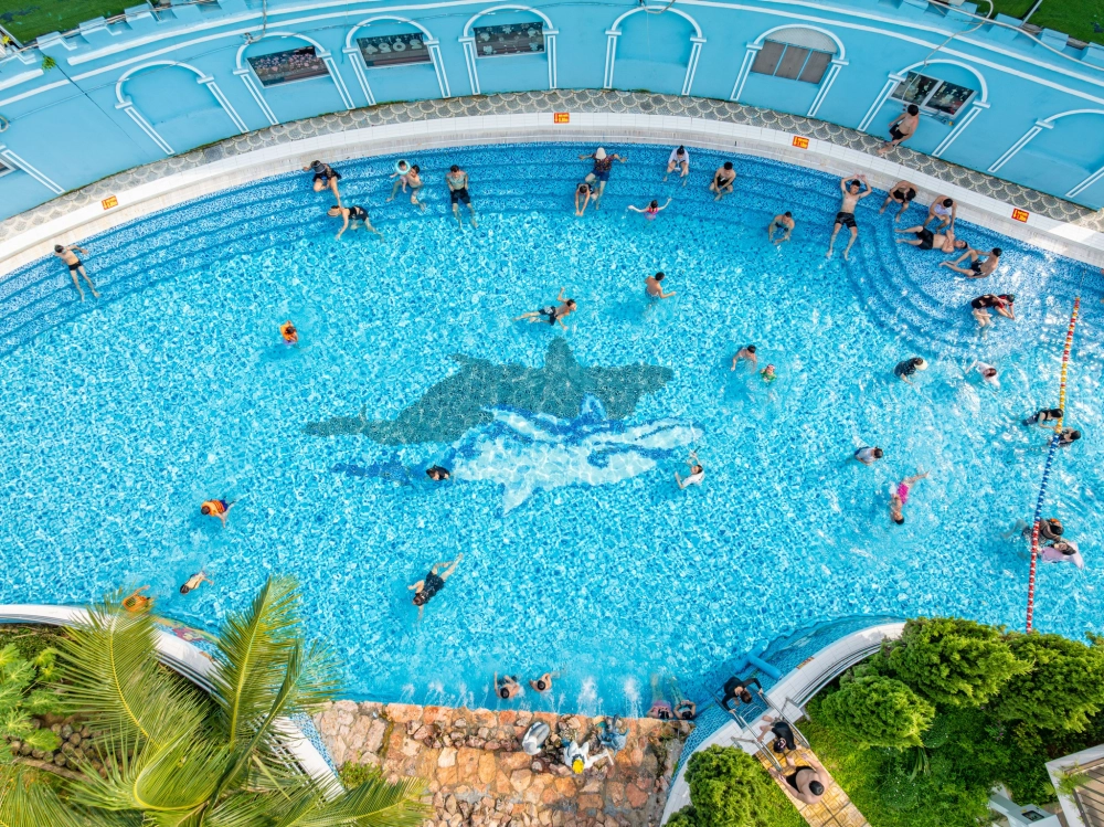 Thư giãn cuối tuần bằng cách đi công viên nước cực vui
