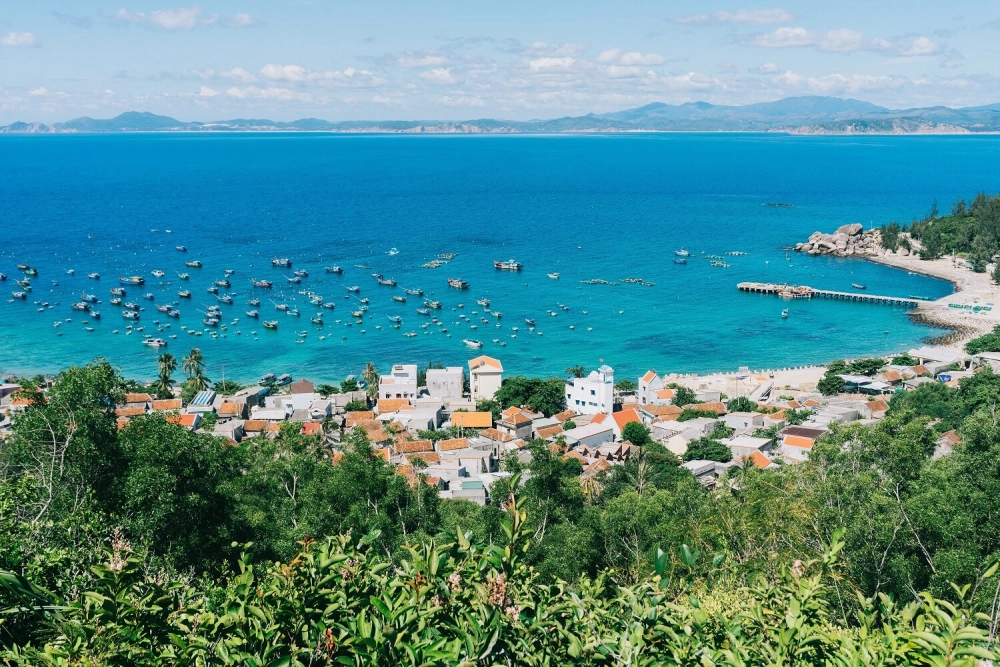 Đắm chìm trong hình ảnh cù lao xanh xanh biếc