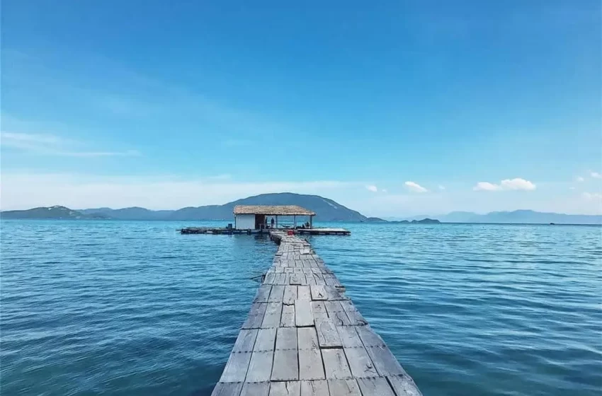 Độc đáo với con đường dưới biển đảo điệp sơn thần kỳ