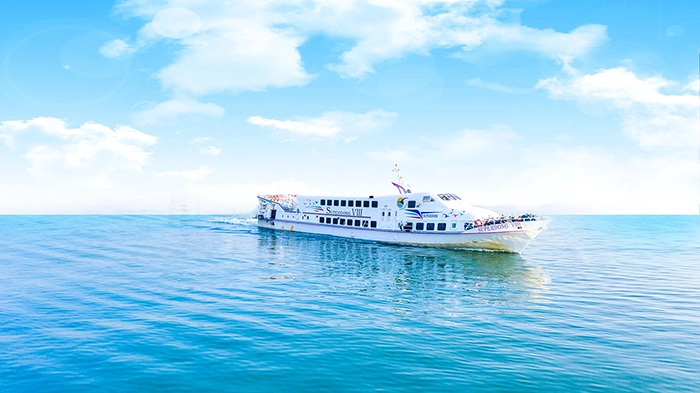 Đi tàu ra tàu ra đảo hòn sơn khám phá kỳ quan