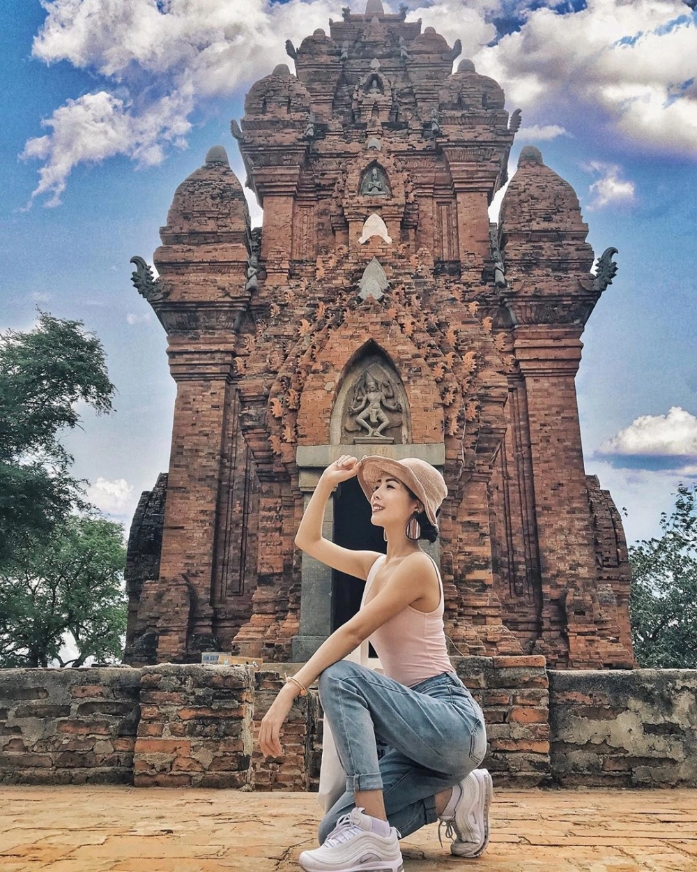 Sự hoành tráng của tháp pô klông garai tháp chàm cổ kính