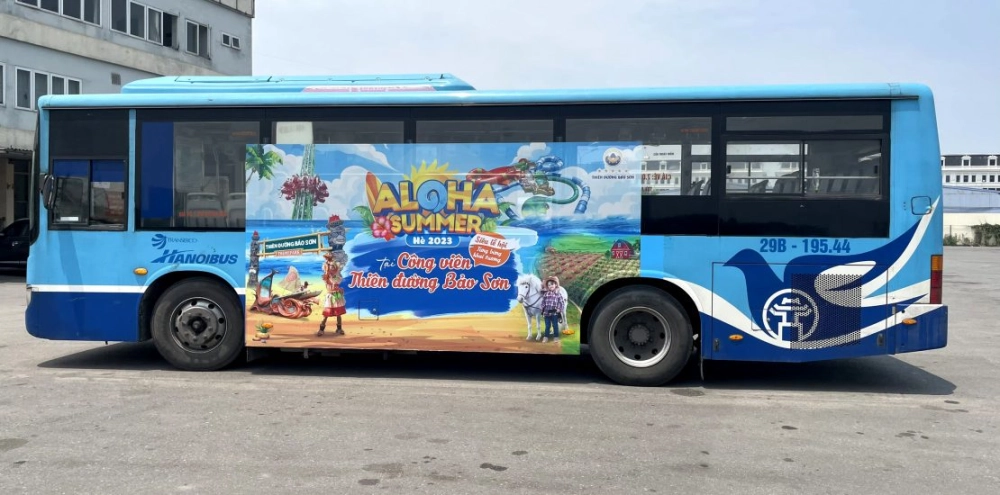 Hướng dẫn xe bus đi thiên đường bảo sơn chi tiết