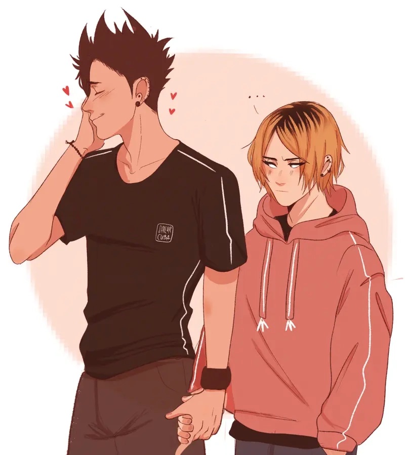 Những tình tiết cảm động trong Kenma x Kuroo truyện tranh cực hay