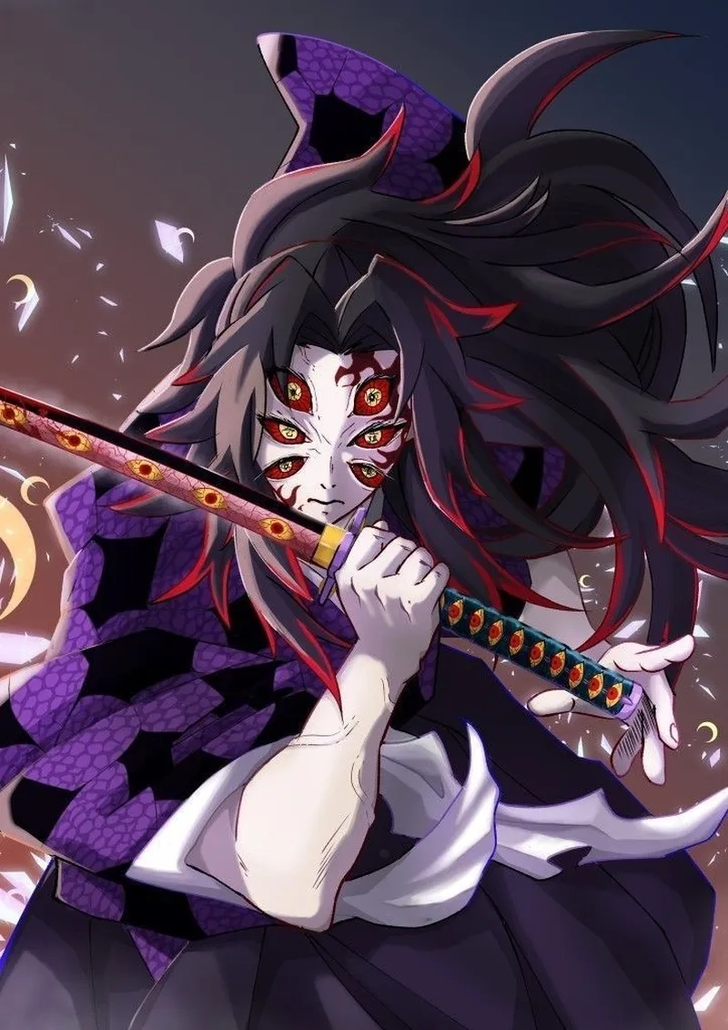 Vẻ đẹp tăm tối của Anime Kokushibo trong từng khung hình