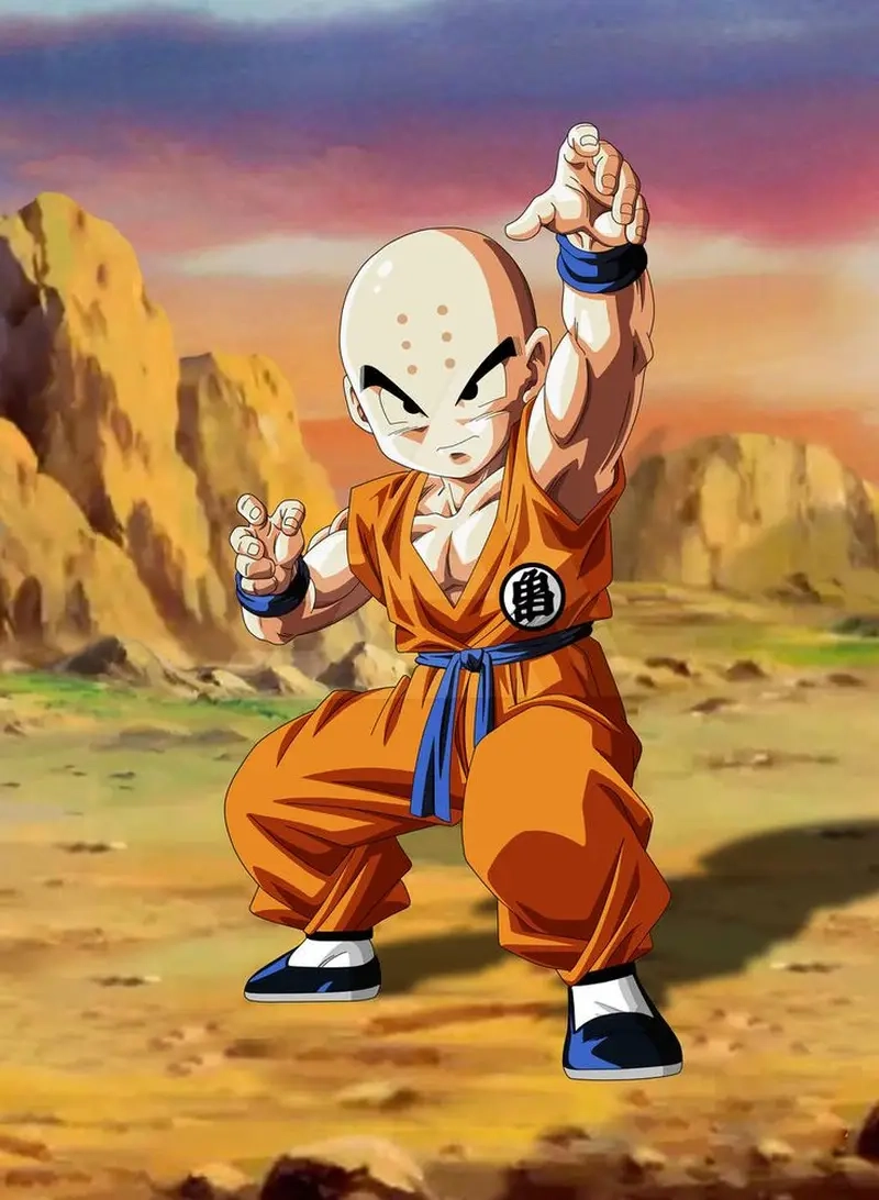 Krillin luôn là người bạn đồng hành trung thành trong cuộc chiến Dragon Ball