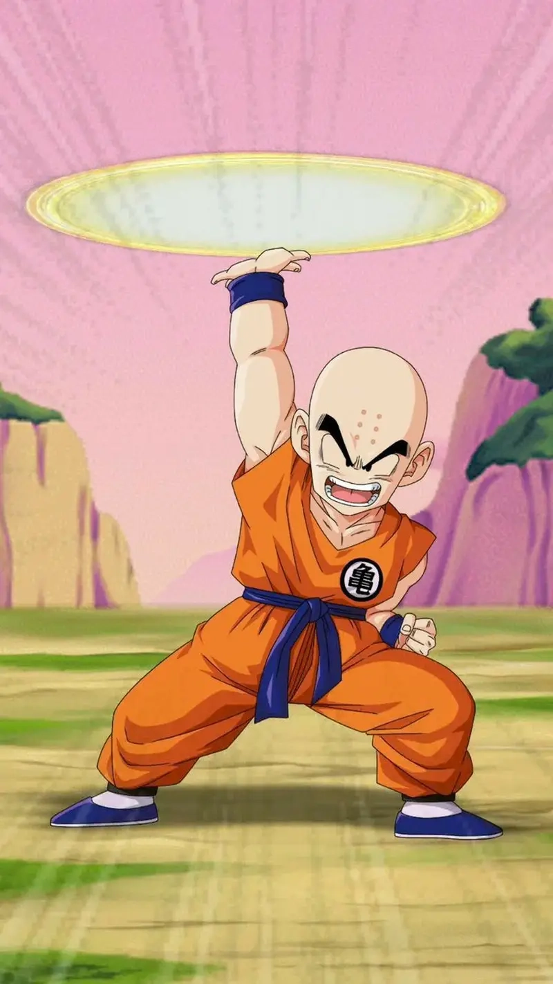 Krillin hair với phong cách đơn giản nhưng đầy đặc trưng của nhân vật này