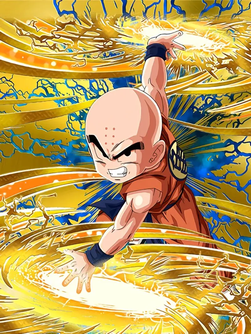 Krillin Dragon Ball Super không chỉ mạnh mẽ mà còn vô cùng thông minh