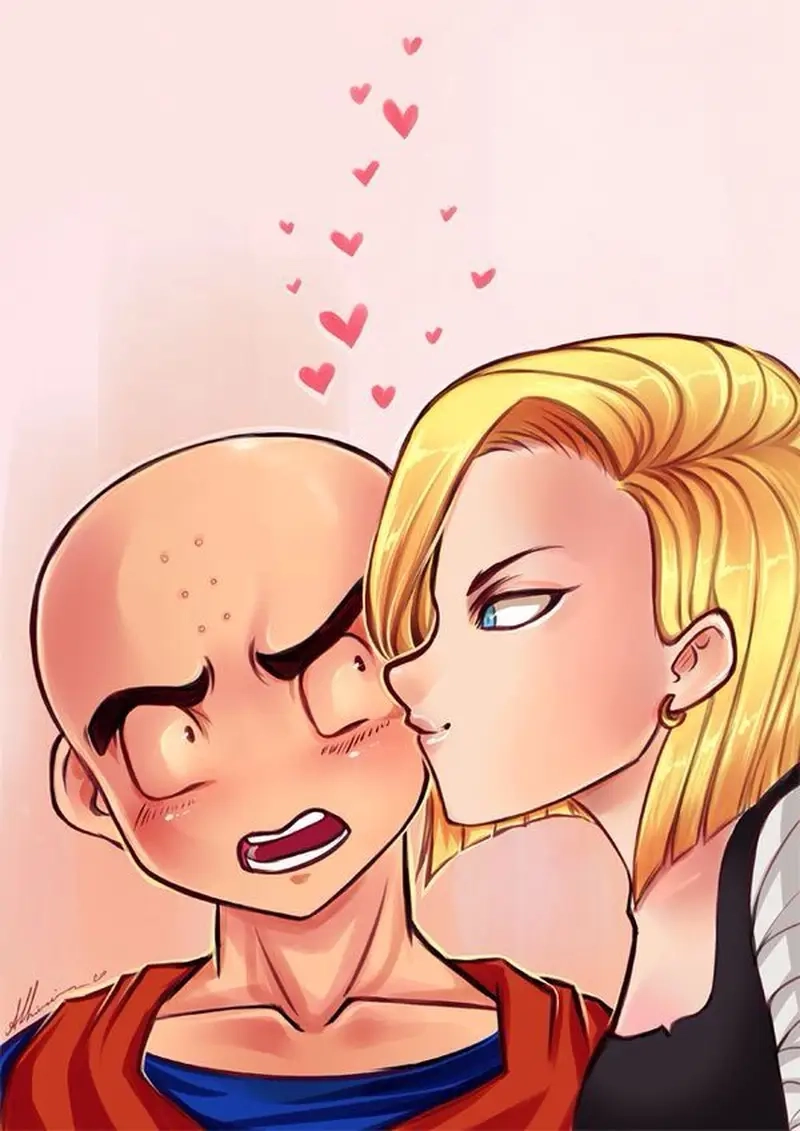 18 and Krillin luôn là một trong những cặp đôi được fan yêu mến nhất