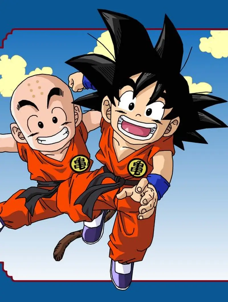Goku vs Krillin trận chiến đầy kịch tính giữa hai người bạn thân thiết