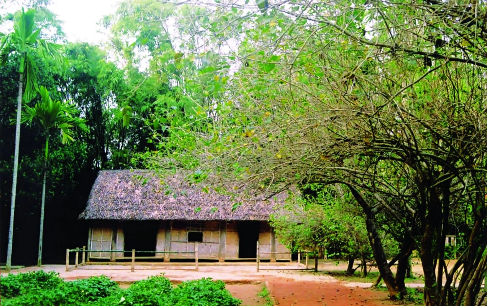 Những ngày bình yên ở làng sen quê bác dưới nắng chiều