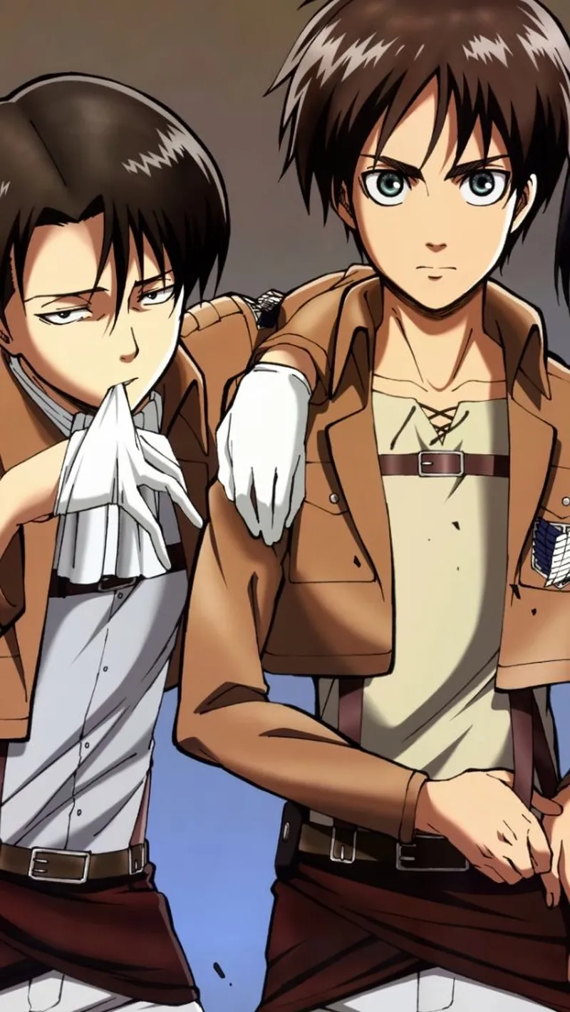 Cặp đôi Levi và Eren khiến bao trái tim fangirl rung rinh