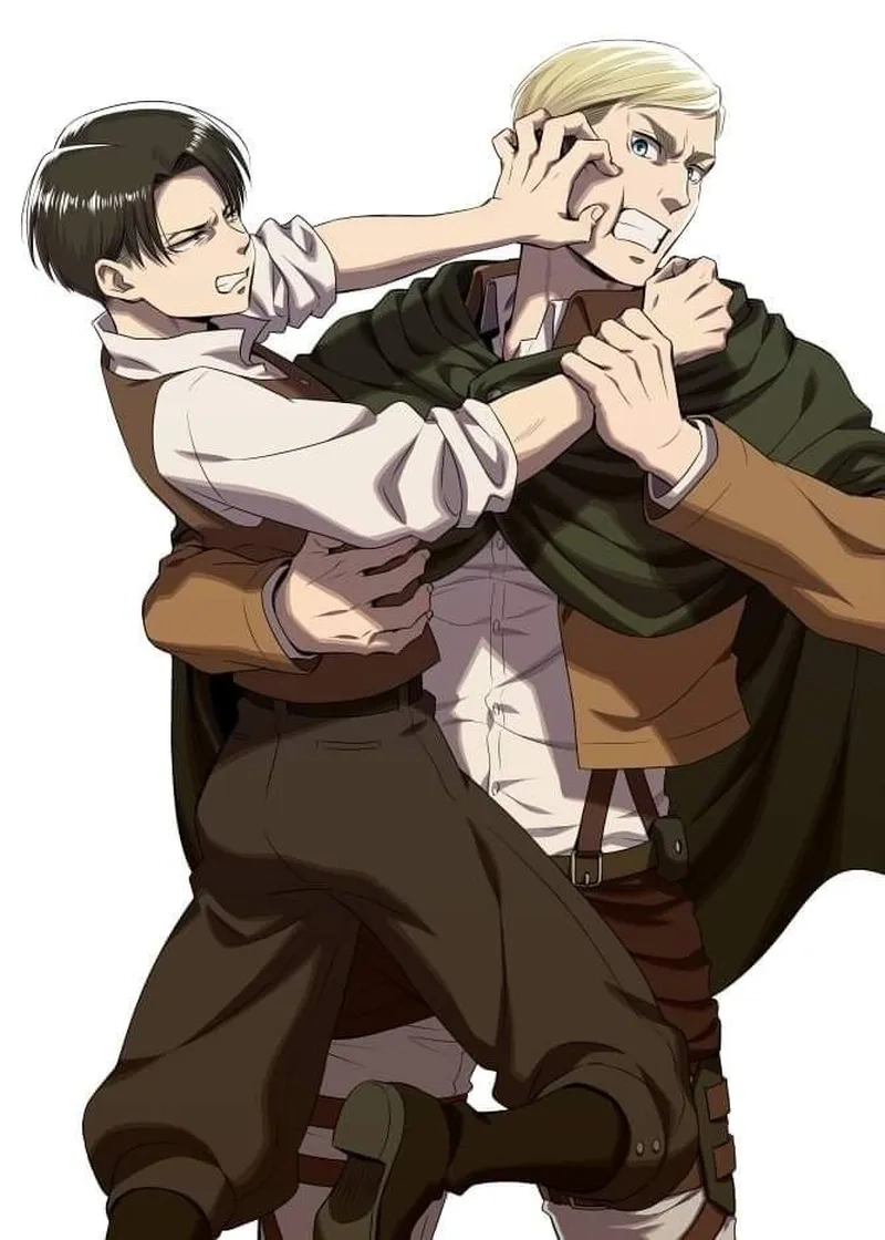 Erwin x Levi là bộ đôi chiến thuật mạnh nhất Survey Corps