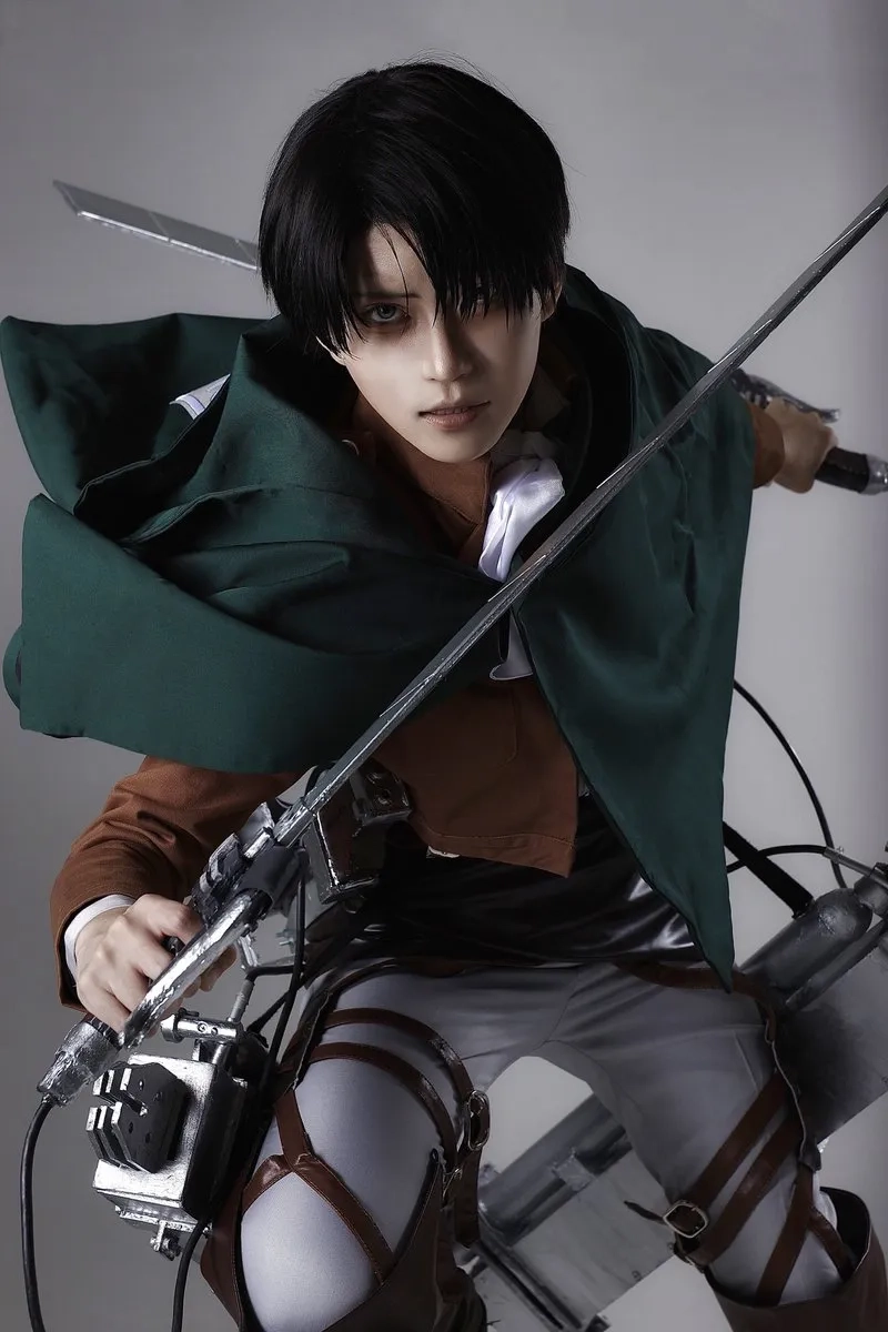 Gợi ý phối đồ Levi cosplay đơn giản mà chất