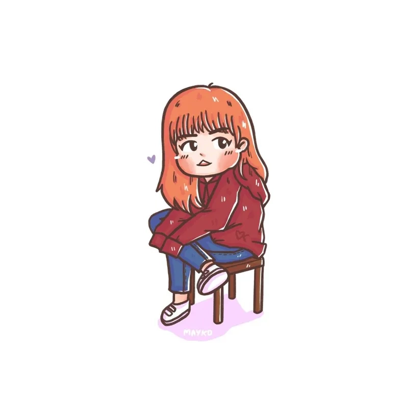 Miễn phí tải về lisa chibi png đẹp siêu nét